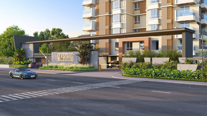 Urban Park lakeside residences architecture