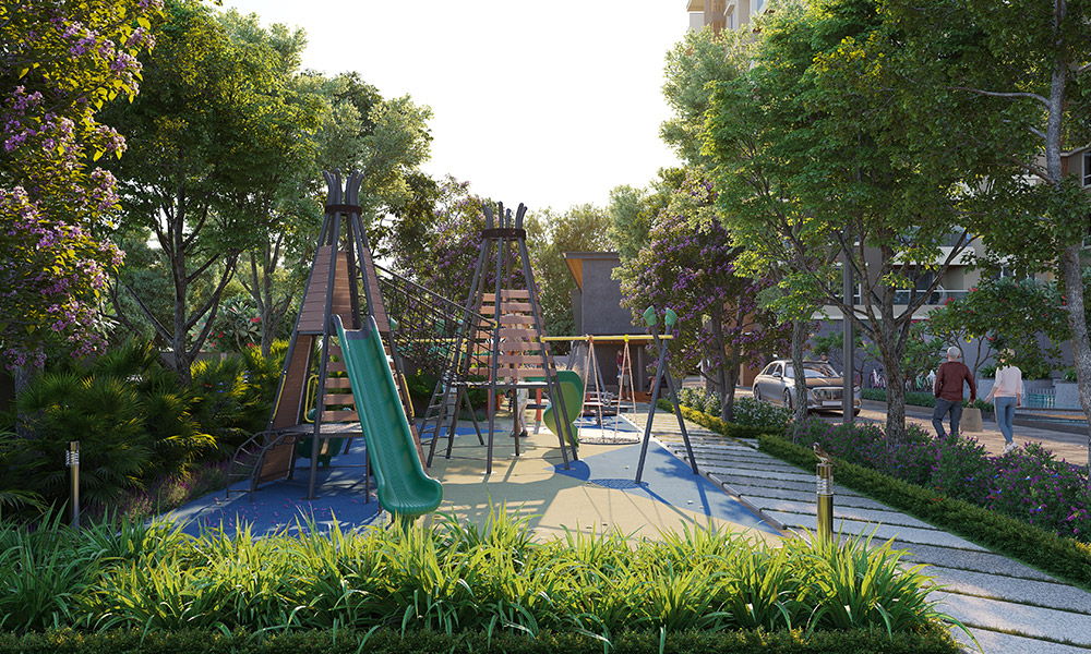 Urban Park Outdoor Environment