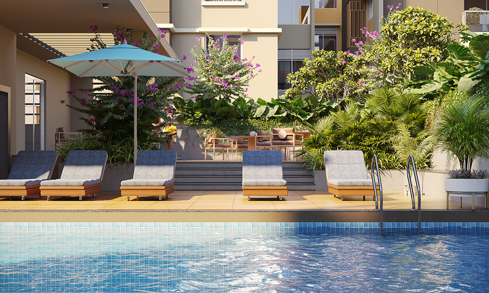 Urban Park Exterior Lifestyle