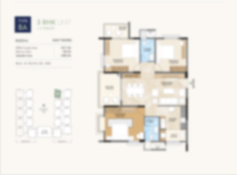 3 BHK 1,620 SQ.FT. Floor Plan