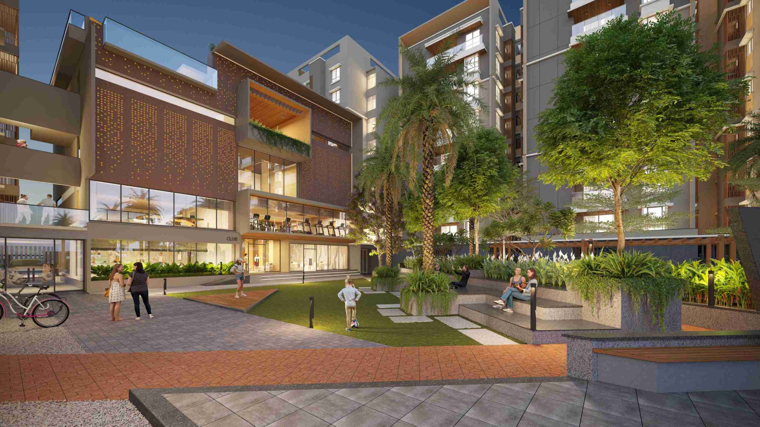 3 BHK Luxe Floor Plan